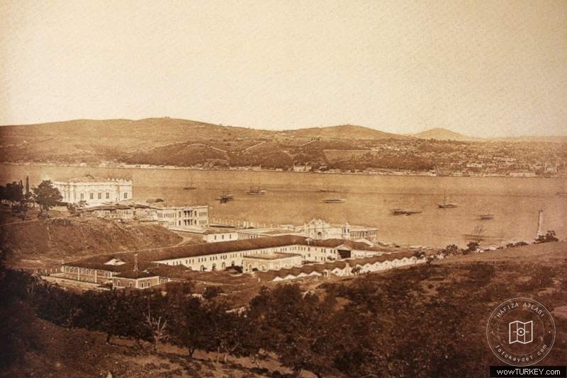Dolmabahçe ve Çırağan — Arşivden bir görünüm