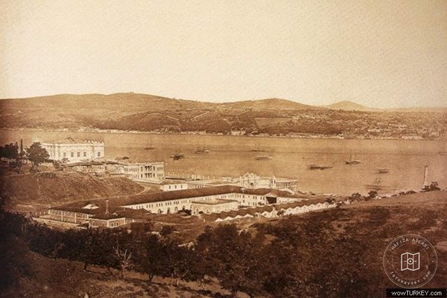 Dolmabahçe and Çırağan — View from the archive