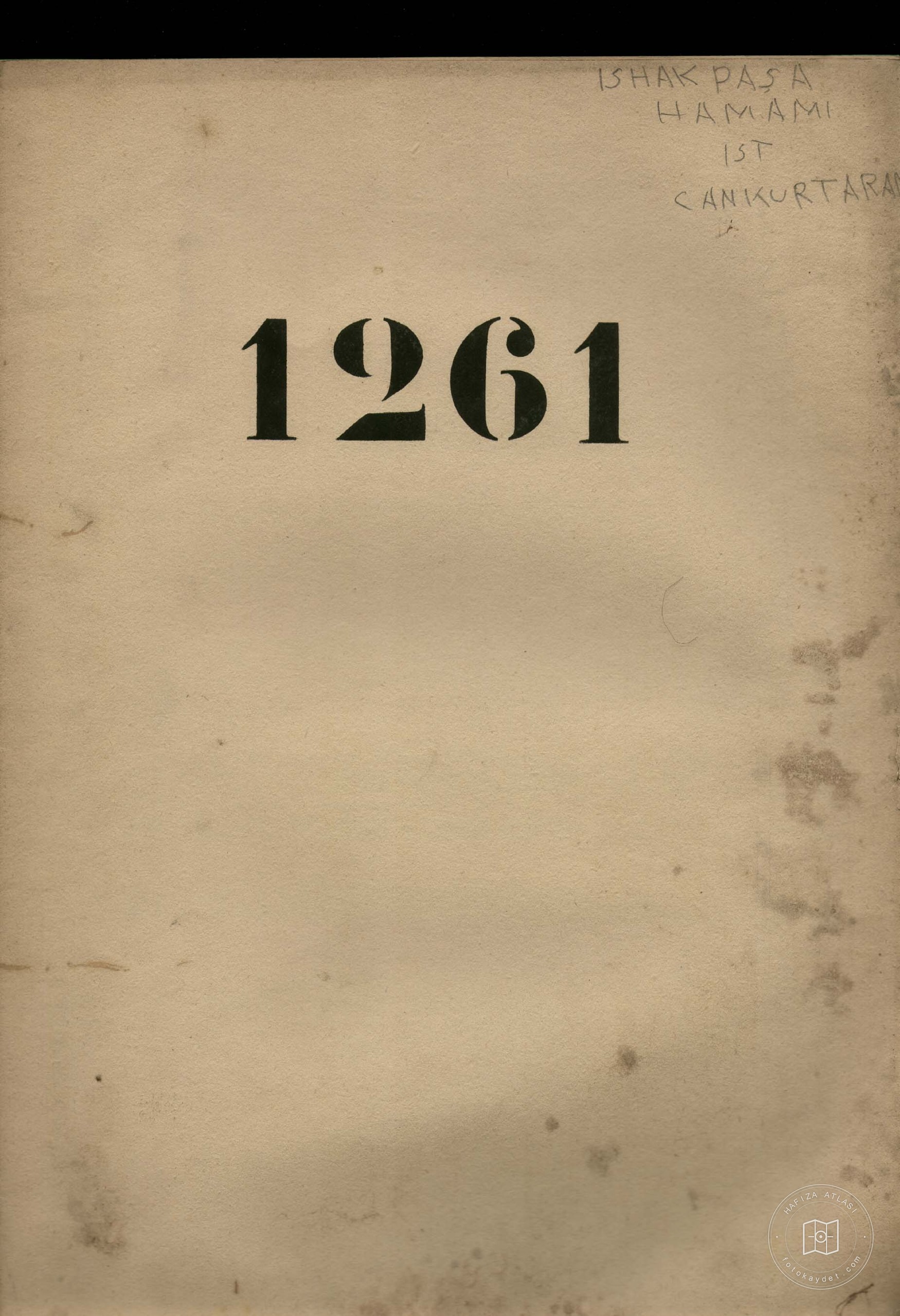 ISHAK PAŞA HAMAMI — Document