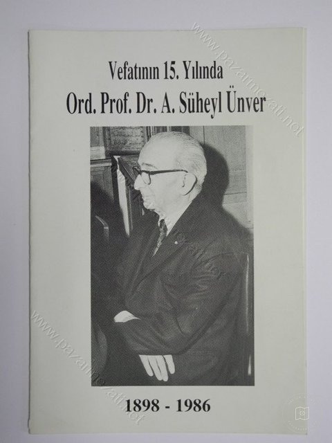 Süheyl Ünver — Portre ve kişi arşivi