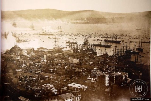 Galata Kulesi — Arşivden bir görünüm