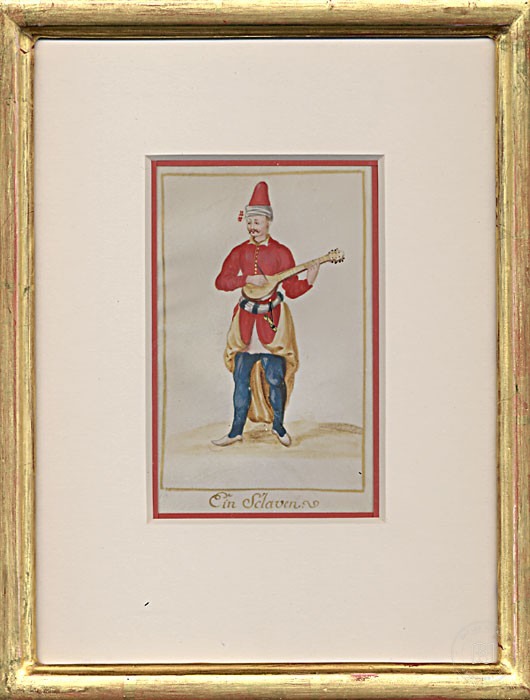 Ottoman People and Costumes — Portrait from the archive