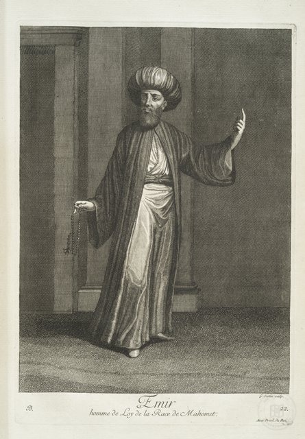 Ottoman People, Soldiers, Officers, Costumes — Portrait from the archive