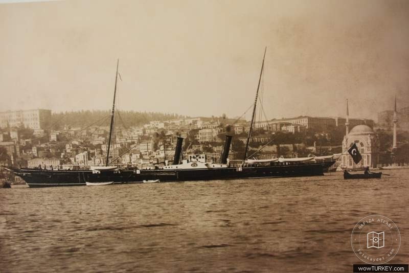 Dolmabahçe ve Çırağan — Arşivden bir görünüm