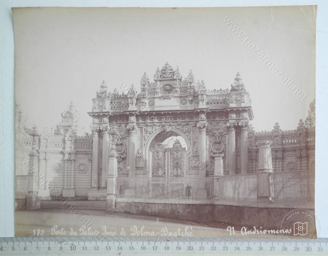 Dolmabahçe and Çırağan — View from the archive
