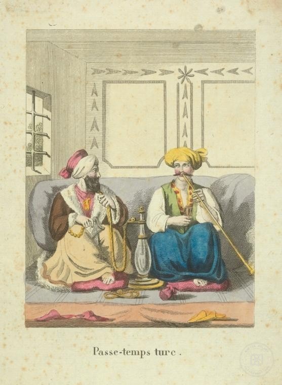 Ottoman People, Soldiers, Officers, Costumes — Portrait from the archive