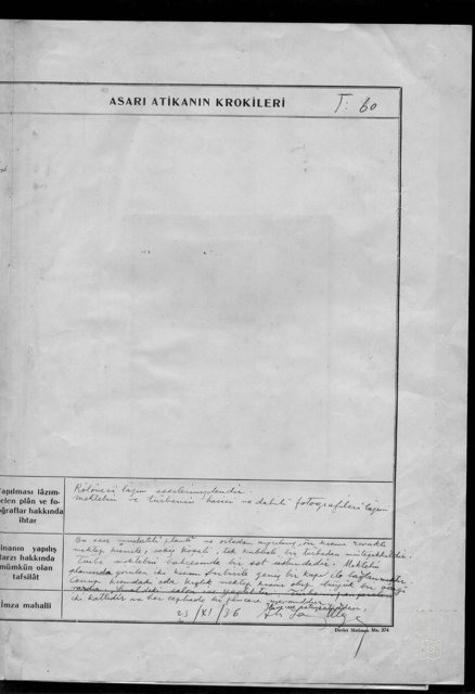 SAH HUBAN WOMEN Tomb AND MEKTEBİ — Document