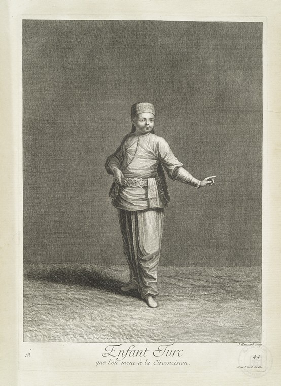 Ottoman People, Soldiers, Officers, Costumes — Portrait from the archive