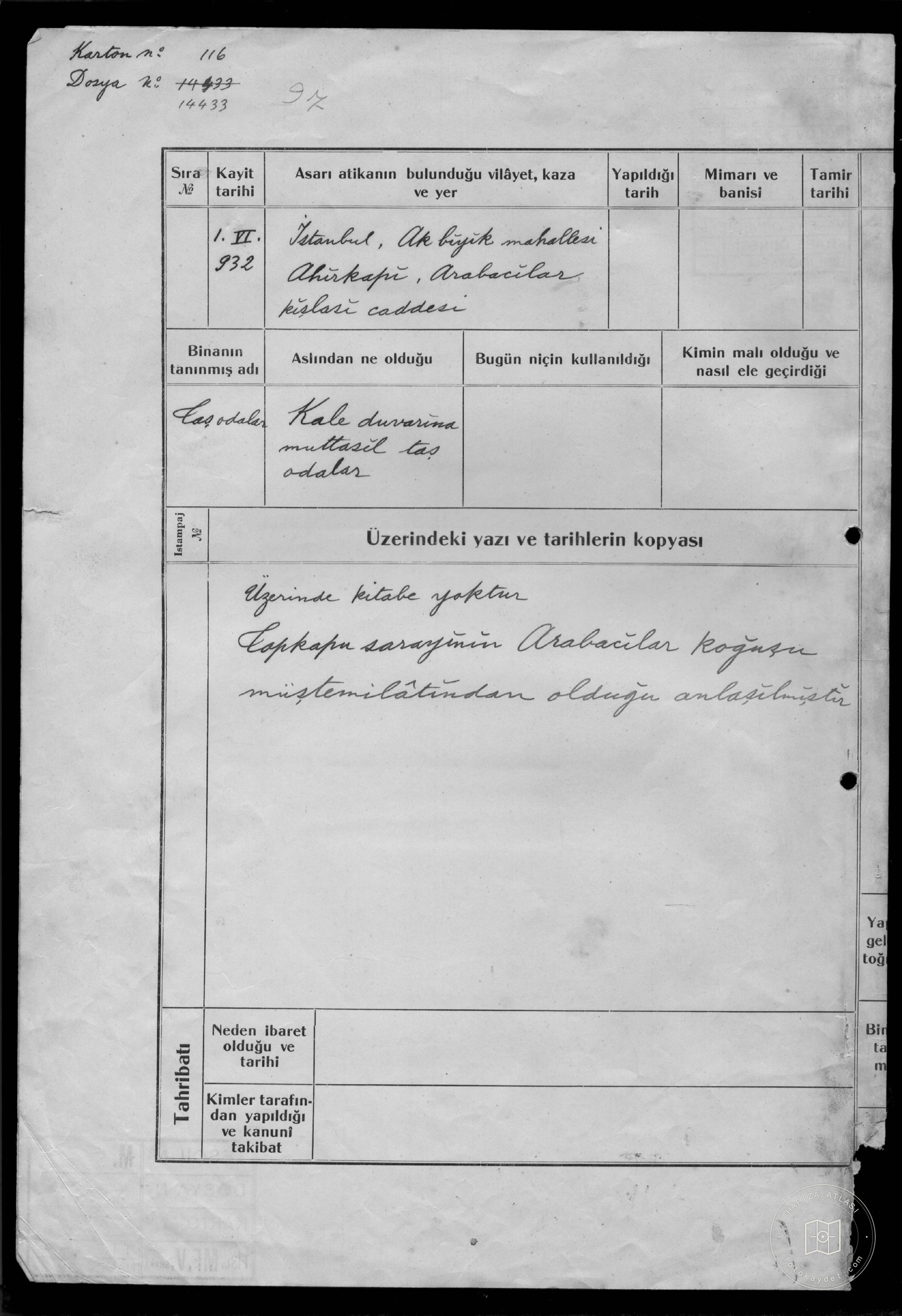STONE ROOMS — Document