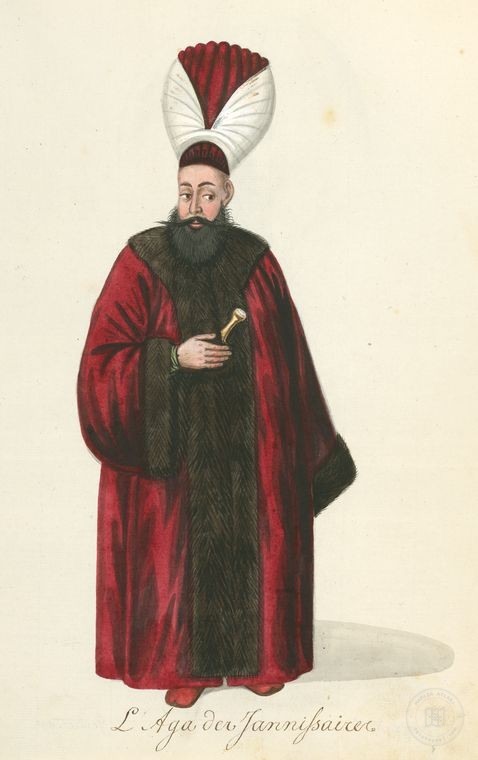 Osmanlı Halkları, Askerleri, Memurlar, Kostümleri — Portre ve kişi arşivi