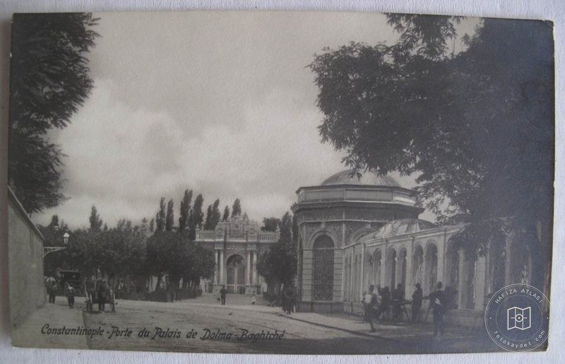 Dolmabahçe ve Çırağan — Arşivden bir görünüm