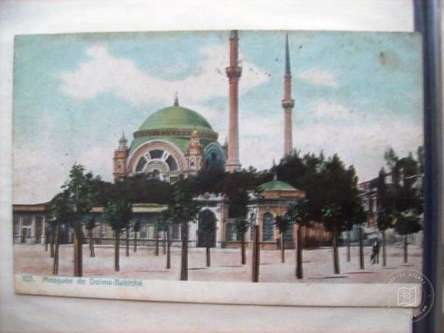 Dolmabahçe and Çırağan — Archive image