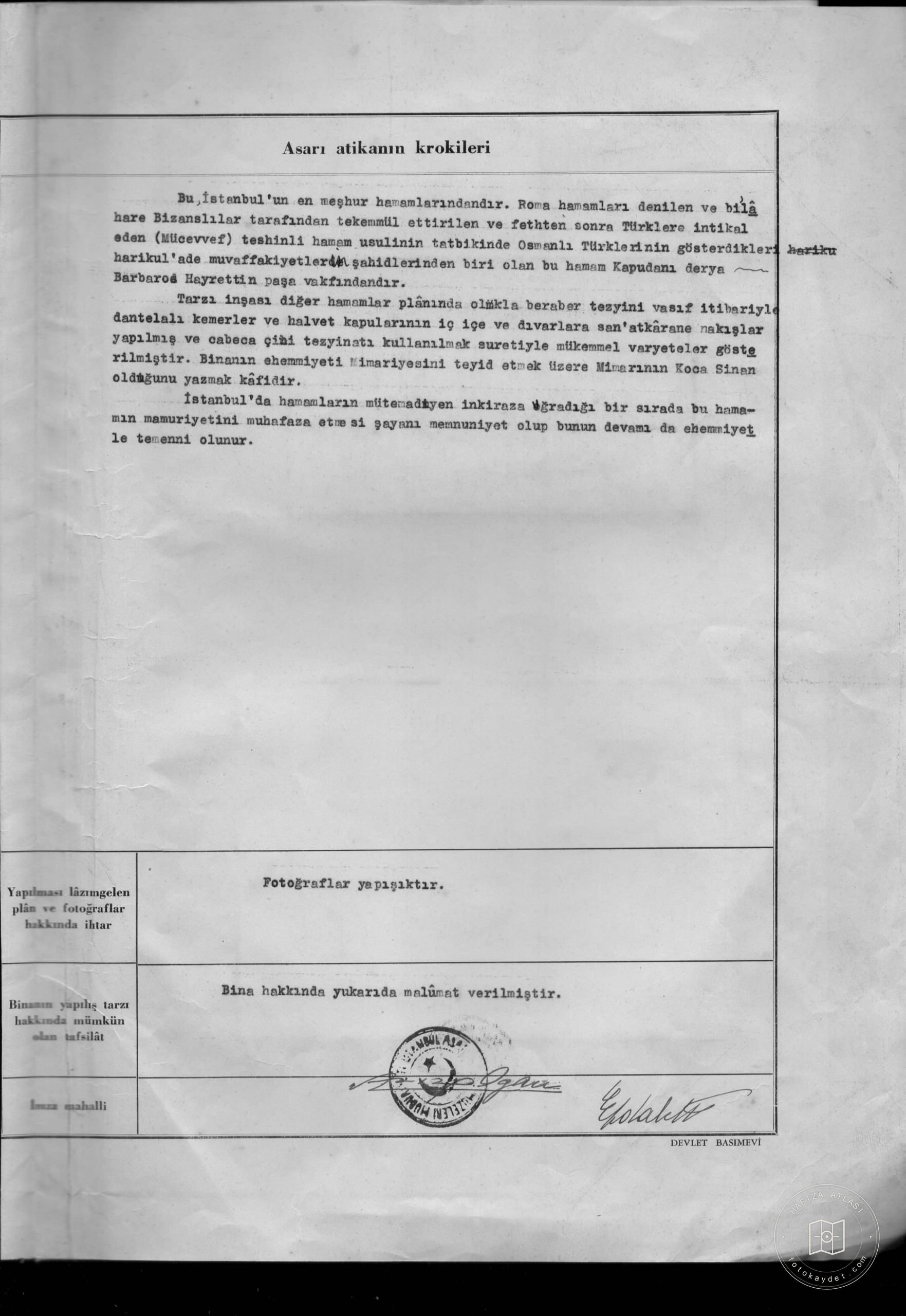 CHINA HAMAM — Document