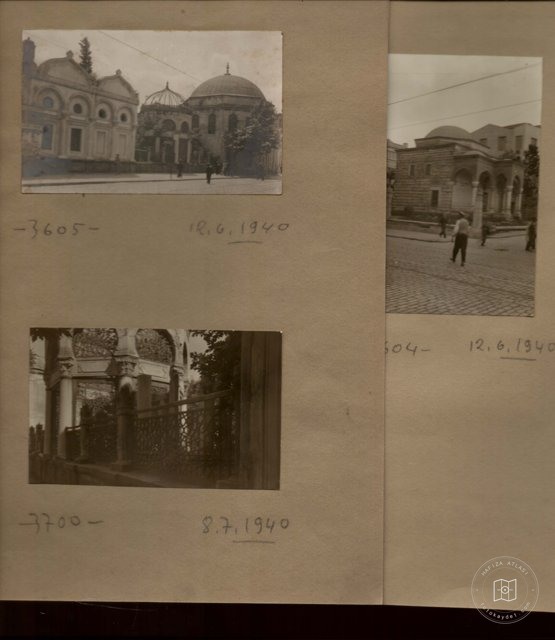 Mosque, medrese, taire, library — Album plate