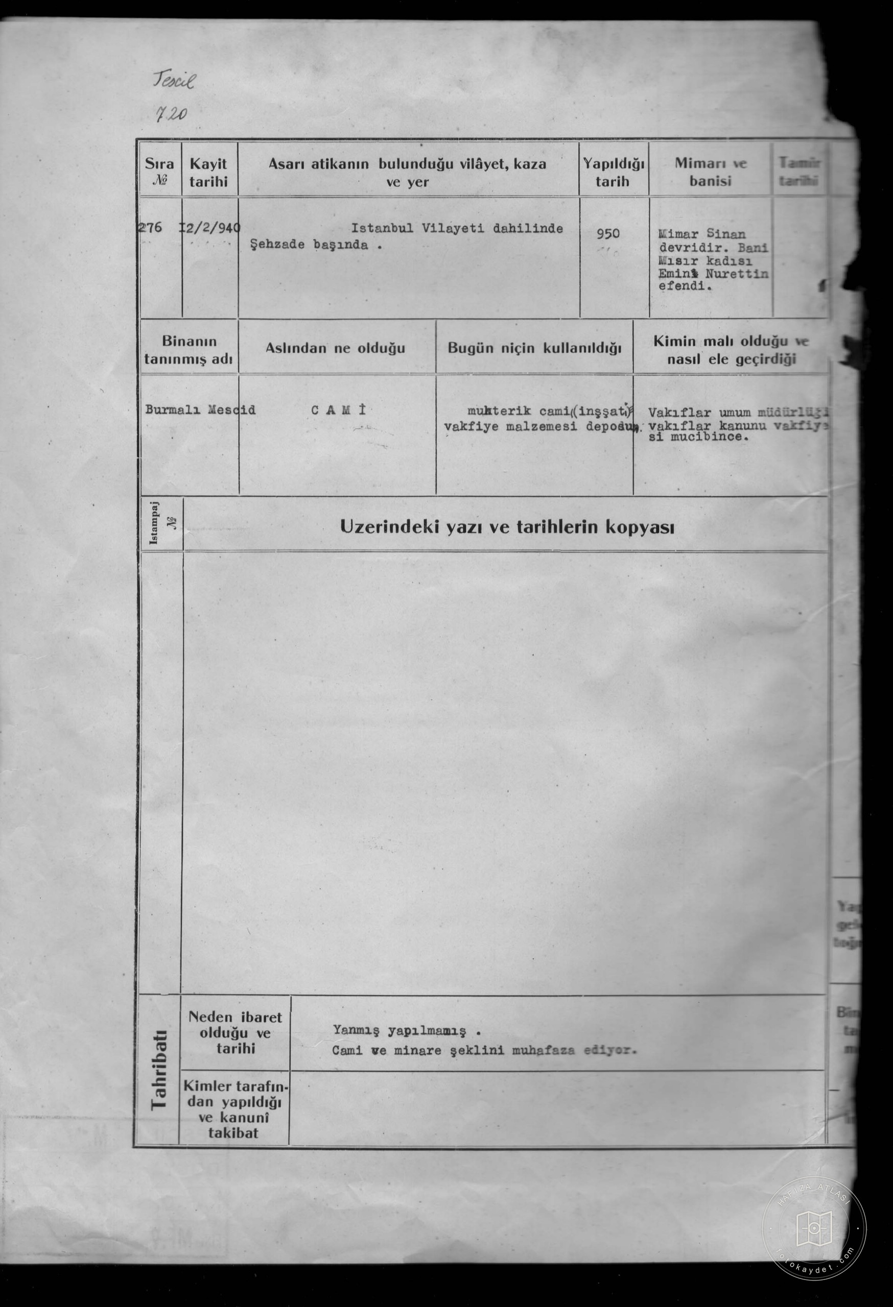 BURMALI MESCİT — Document