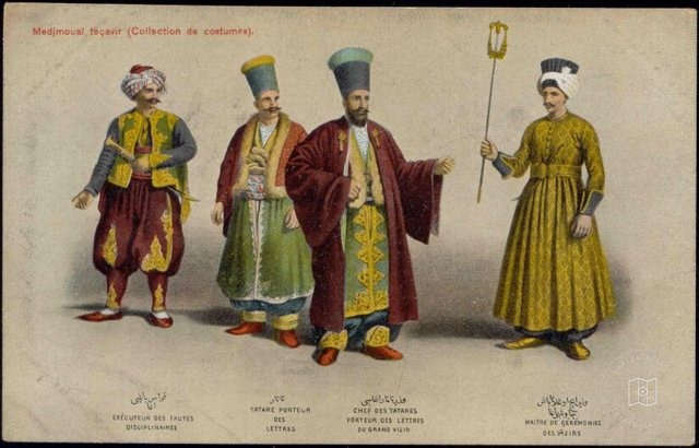 Osmanlı Halkı ve Kostümleri — Portre ve kişi arşivi