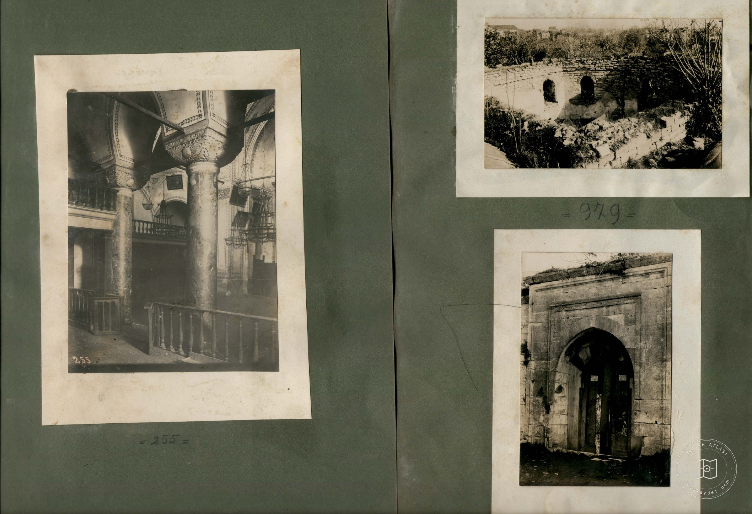 Sümbül Efendi Dergah and Written Cemetery Stone — Album plate