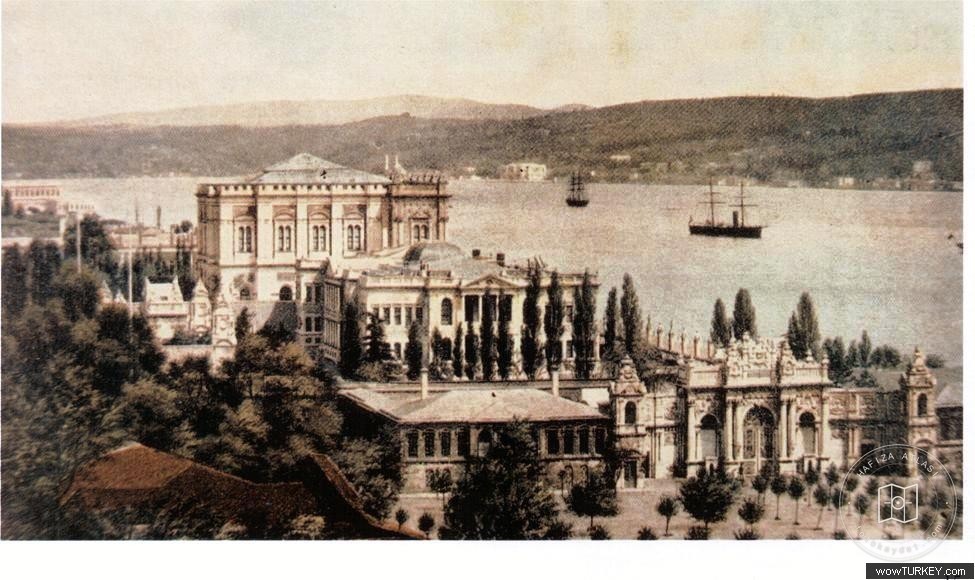 Dolmabahçe ve Çırağan — Arşivden bir görünüm