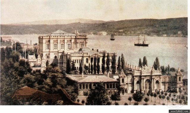 Dolmabahçe and Çırağan — View from the archive