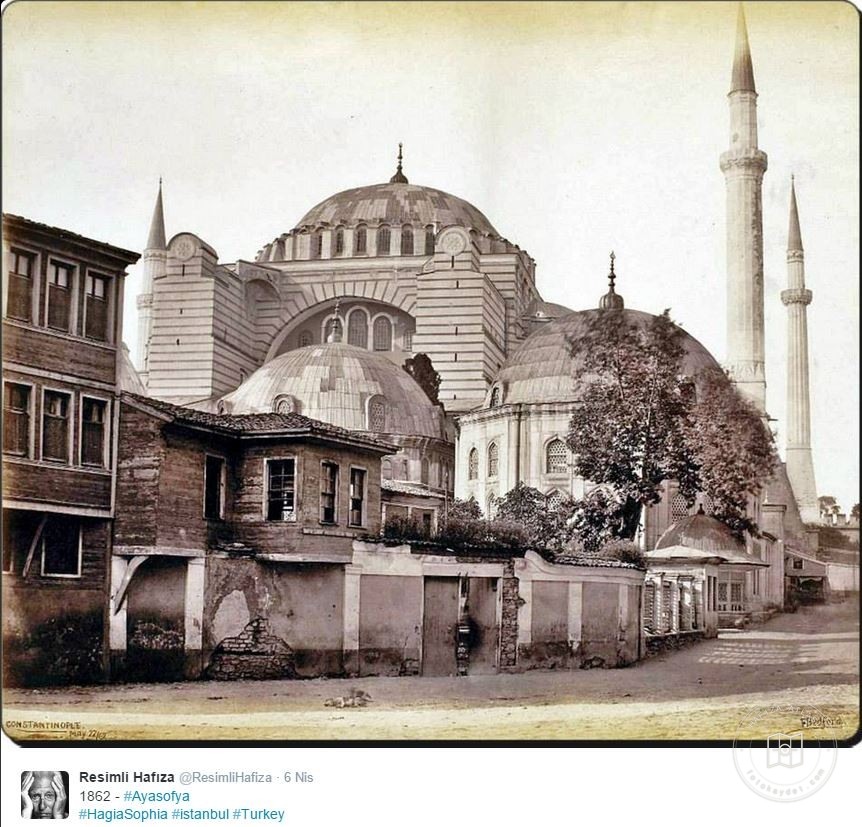 Ayasofya — Arşivden bir görünüm