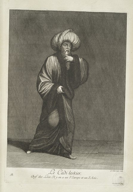 Ottoman People, Soldiers, Officers, Costumes — Portrait from the archive