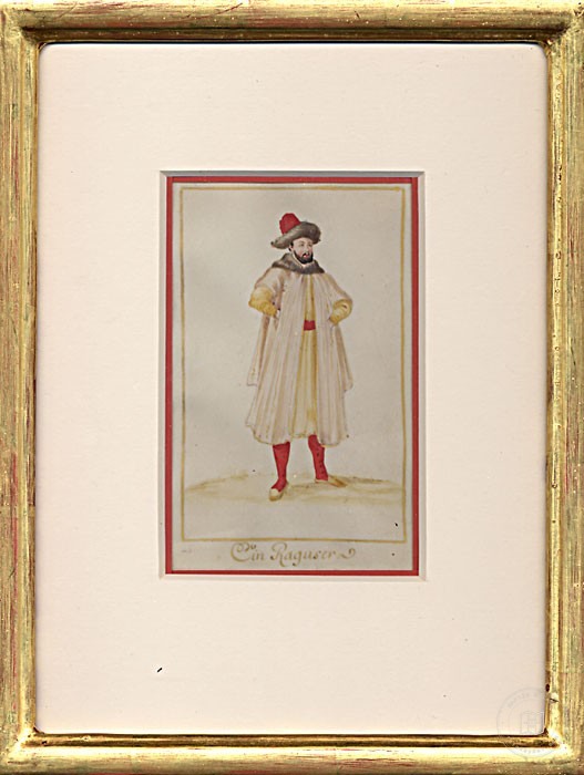 Ottoman People and Costumes — Portrait from the archive
