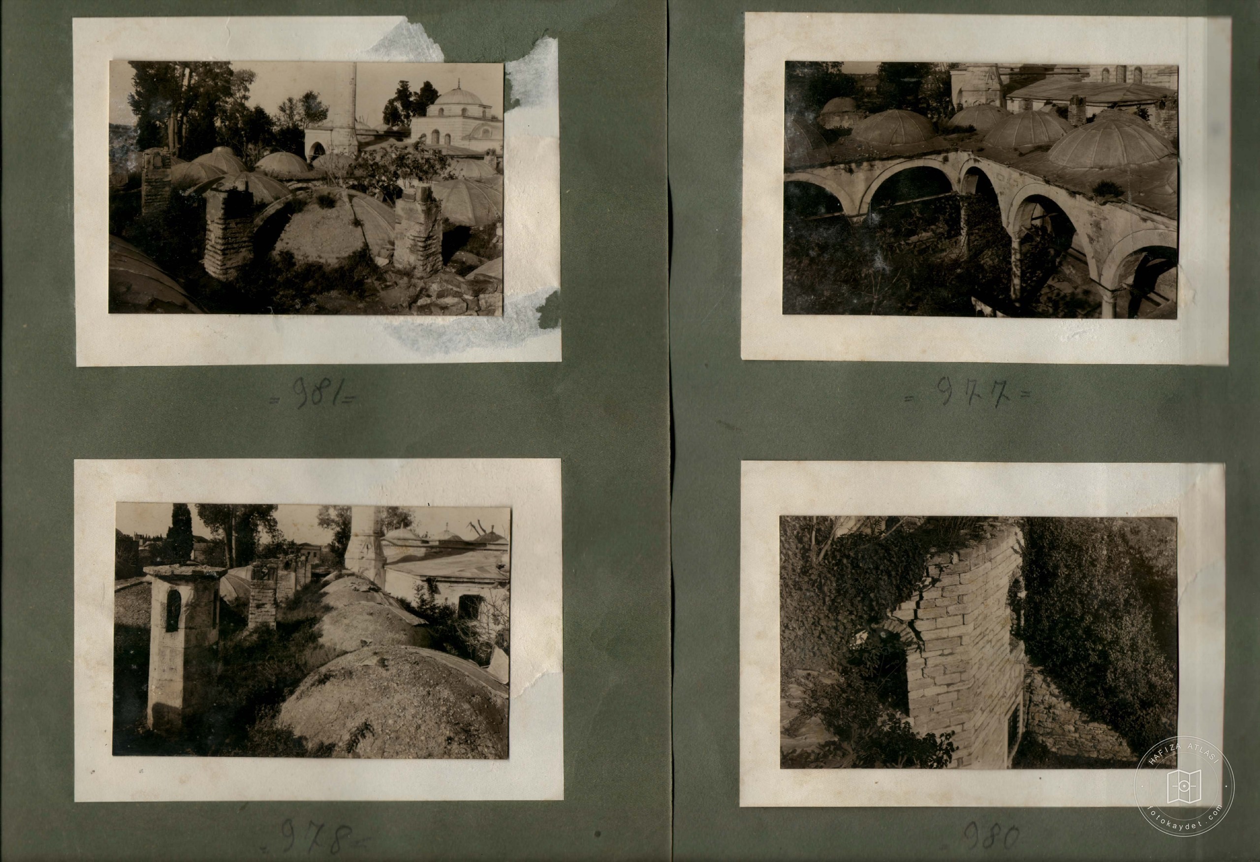 Sümbül Efendi Dergah and Written Cemetery Stone — Album plate
