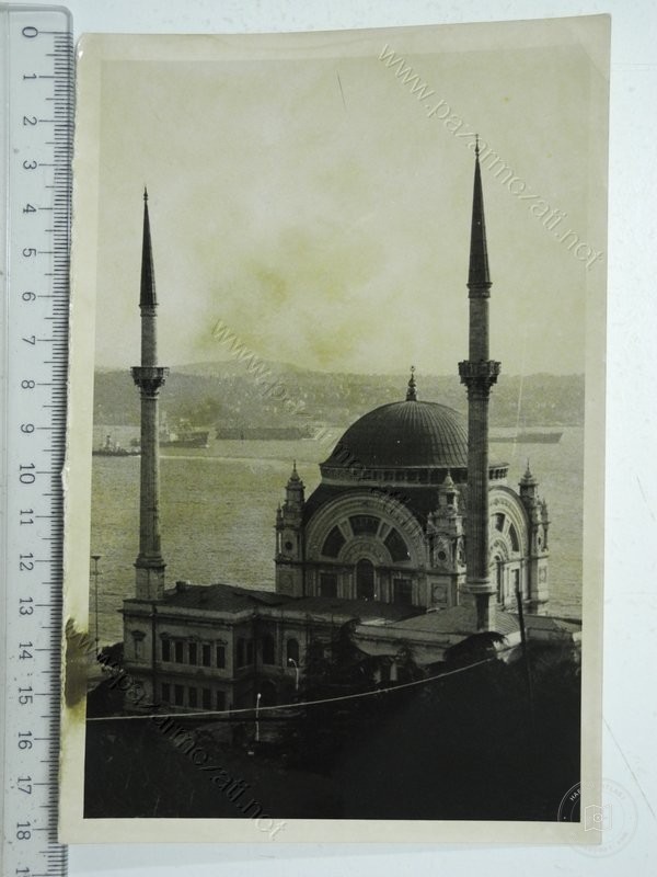 Dolmabahçe ve Çırağan — Arşivden bir görünüm