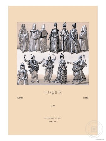 Osmanlı Halkı ve Kostümleri — Portre ve kişi arşivi
