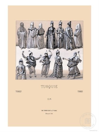 Osmanlı Halkı ve Kostümleri — Portre ve kişi arşivi
