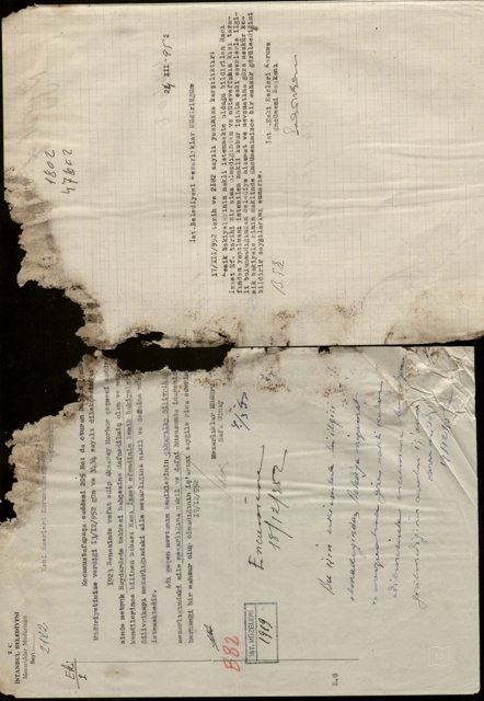 Aksaray Horhor Fountain — Archival document