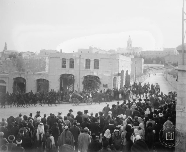 Turkish Officers Of High Rank Visiting Jer. [i.e., Jerusalem]