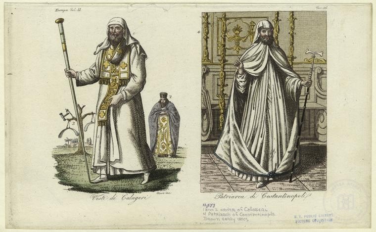 Ottoman People, Soldiers, Officers, Costumes — Portrait from the archive