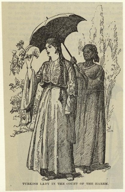 Ottoman People, Soldiers, Officers, Costumes — Portrait from the archive