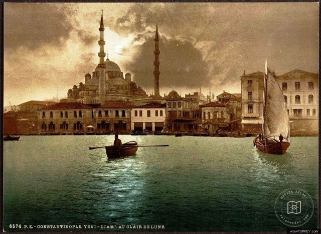 New Mosque By Moon