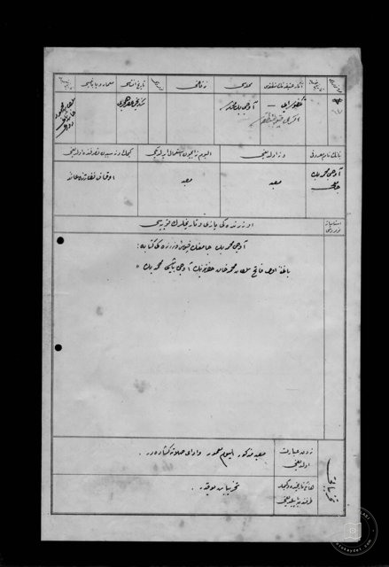 AVCI BEY Mosque — Document
