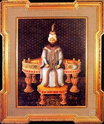 Ottoman People, Soldiers, Officers, Costumes — Portrait from the archive