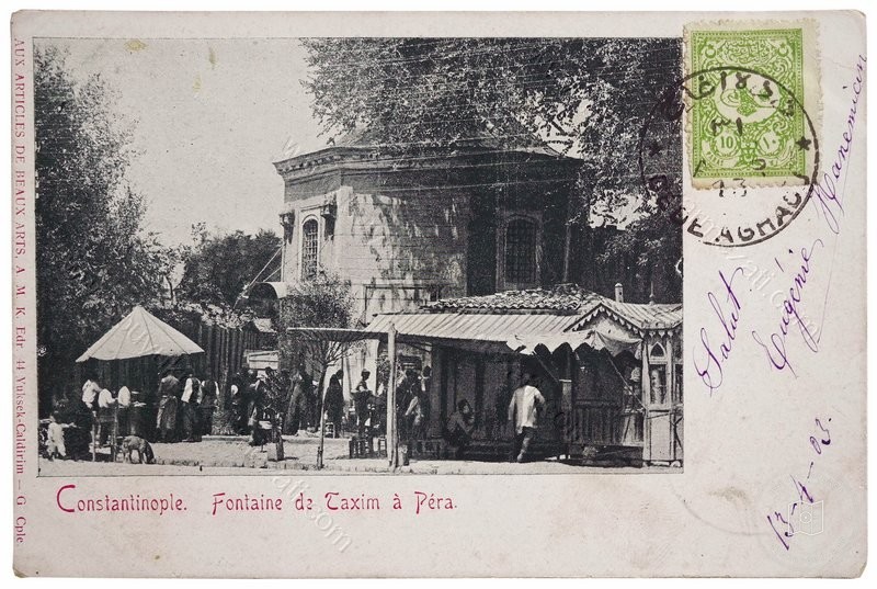 Taksim — Arşivden bir görünüm