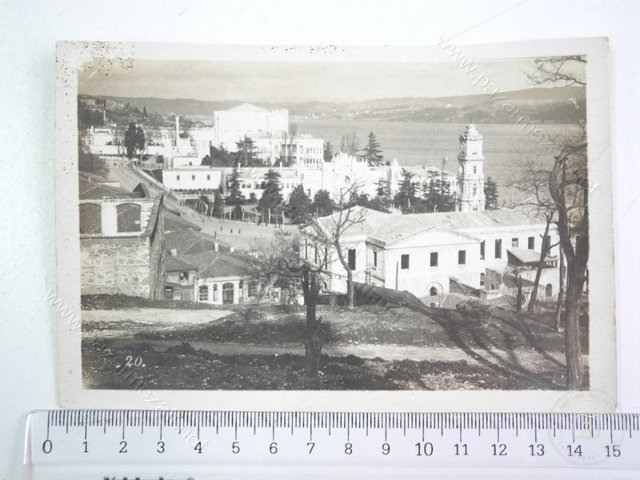 Dolmabahçe and Çırağan — View from the archive