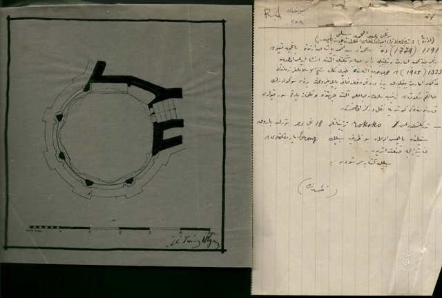 Hamidiyeimareti, mektebi, sebili, Çeşmesi, 4.vakıf Han — Belge