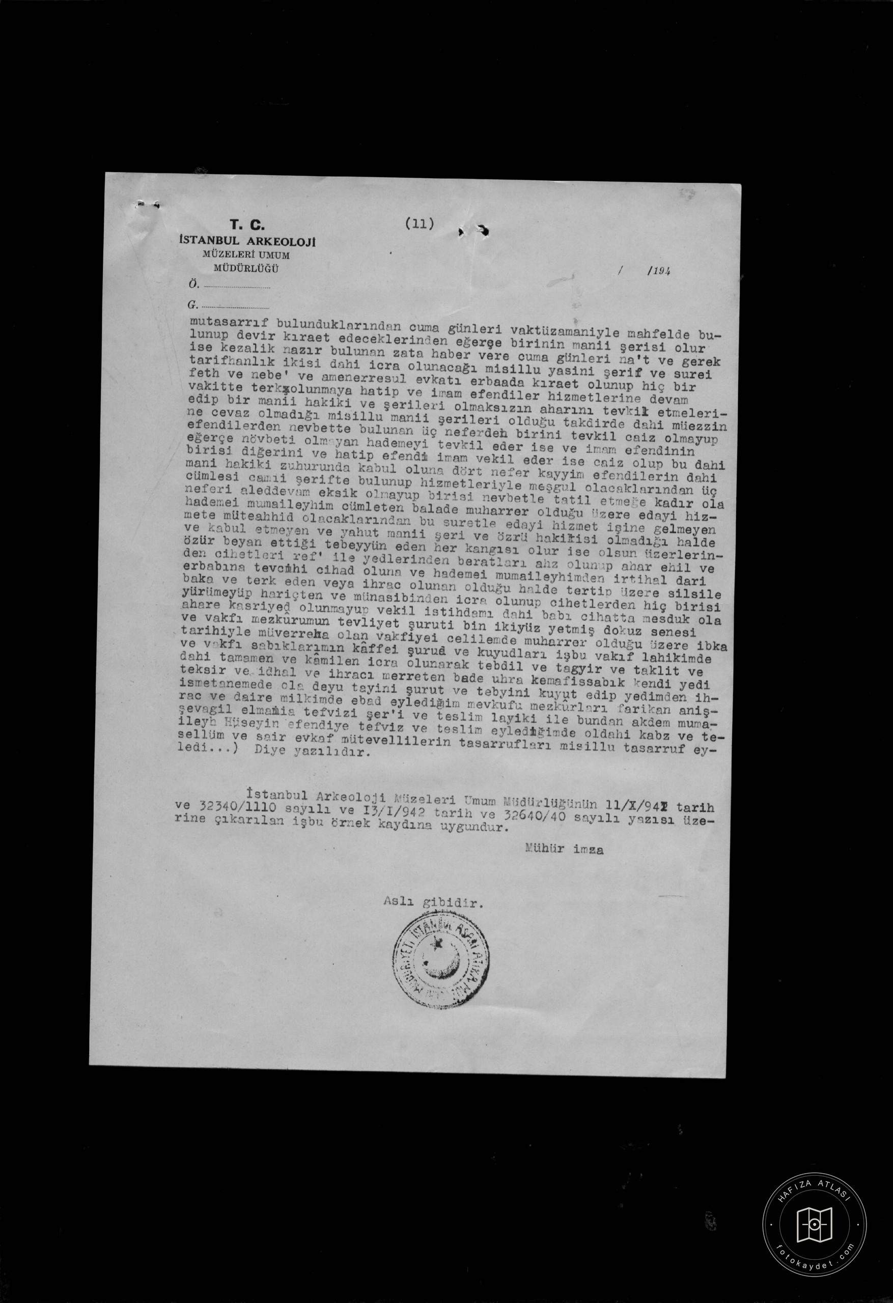 Pertevnal Valide Sultan Mosque and Müştemilate — Document