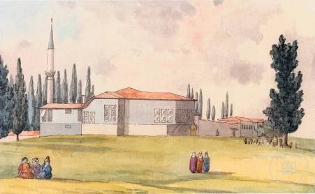 View of Okmeydanı — Painting