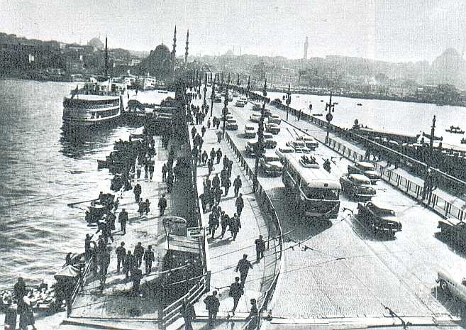 Galata Bridge and Istanbul