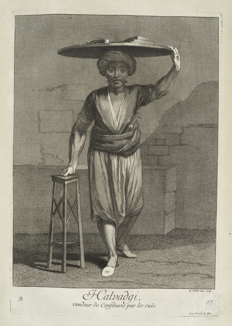Ottoman People, Soldiers, Officers, Costumes — Portrait from the archive