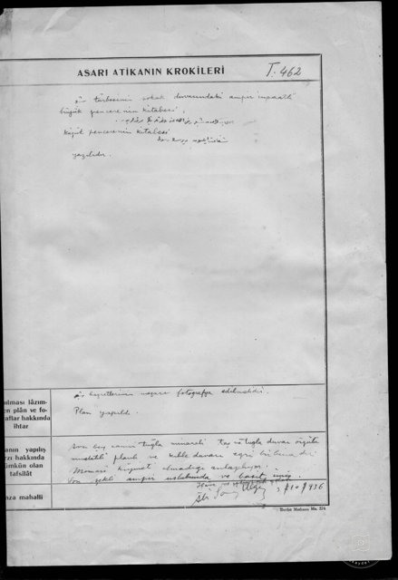 AVCI BEY Mosque — Document