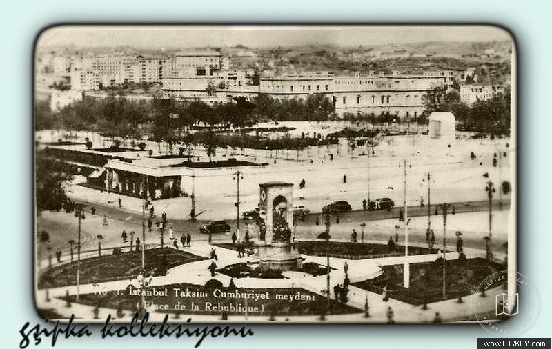 Taksım Cumhurıye Meydan — 1957
