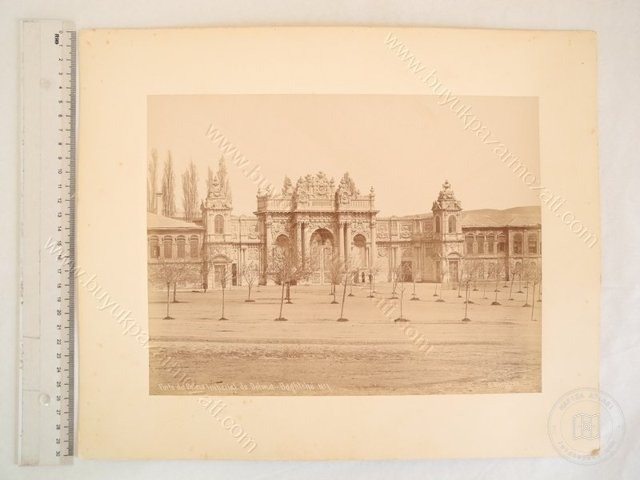 Dolmabahçe and Çırağan — View from the archive