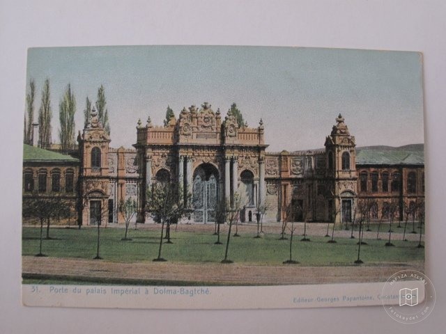 Dolmabahçe and Çırağan — Archive image
