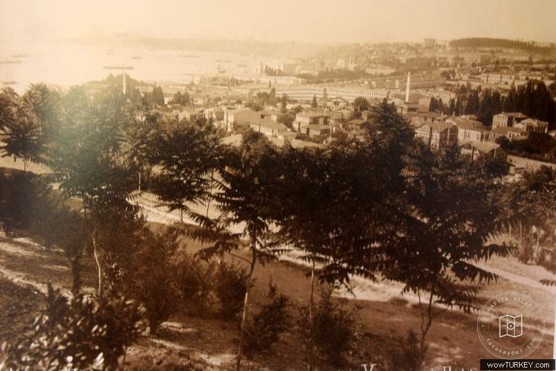 Dolmabahçe ve Çırağan — Arşivden bir görünüm