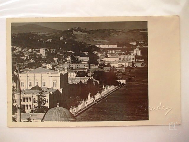 Dolmabahçe and Çırağan — Archive image
